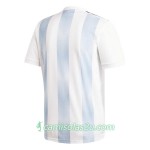 Camisolas de Futebol Argentina Mulher Equipamento Principal Copa do Mundo 2018 Manga Curta